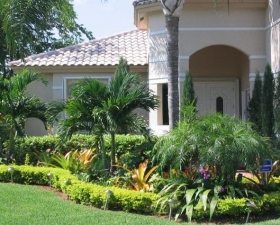 Tropical Landscape Design in Palmetto Bay