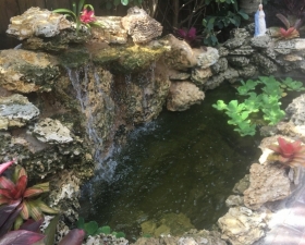 Custom Waterfalls for Pinecrest