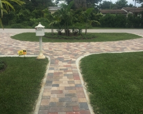 Landscape Paver Installation for Coral Gables 1