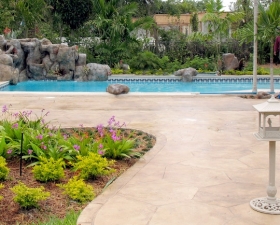 Backyard Landscape Design in Miami