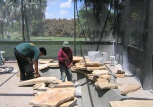 Landscape Designers Designing Landscape Rocks in Miami and Palmetto Bay, FL