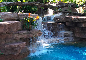 Waterfall Design in Miami, Miami Beach, Pinecrest, Kendall, Cutler Bay and Nearby Cities